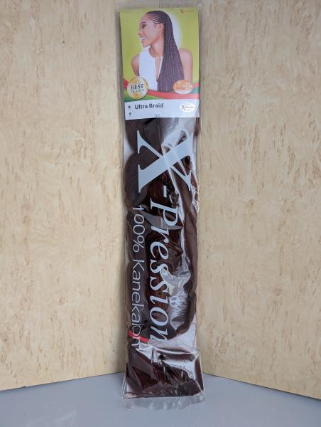 X-Pression Ultra Braid Braun 35, 100% Kanekalon Kunsthaar 165g